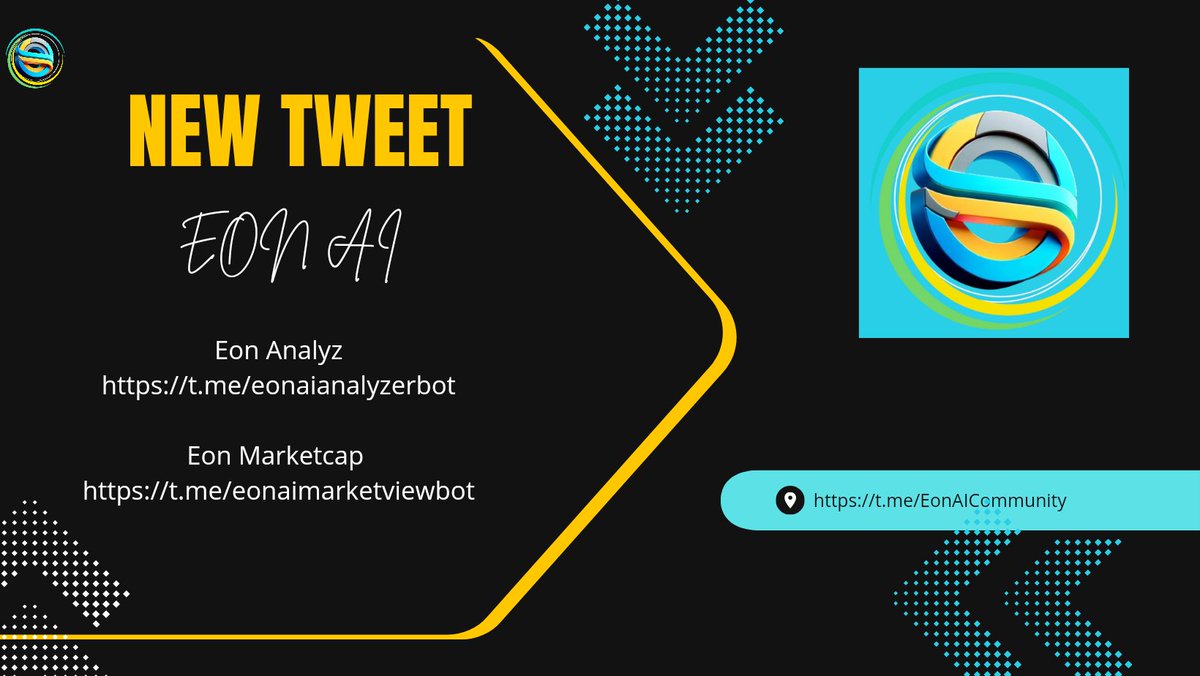 Eonaitech's tweet photo. EON NEWS
EON AI MARKET
https://t.co/iNeiYjE4CU
Check Price with AI
Chart view AI
News AI
Top Market cap Check
Gass fee

For Analys Smart Contract 
https://t.co/7pwMwJr0Tr https://t.co/3cJiPPd3vr