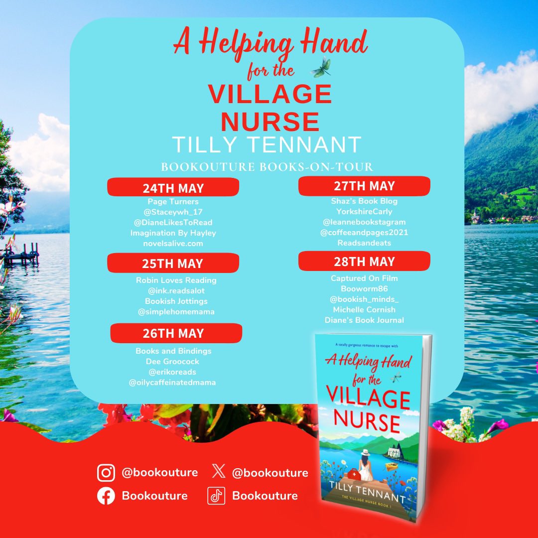 Robin Loves Reading: BLOG TOUR - A Helping Hand for the Village Nurse by Tilly Tennant 🌟🌟🌟🌟🌟 robinlovesreading.com/2024/05/blog-t… @TillyTenWriter @bookouture