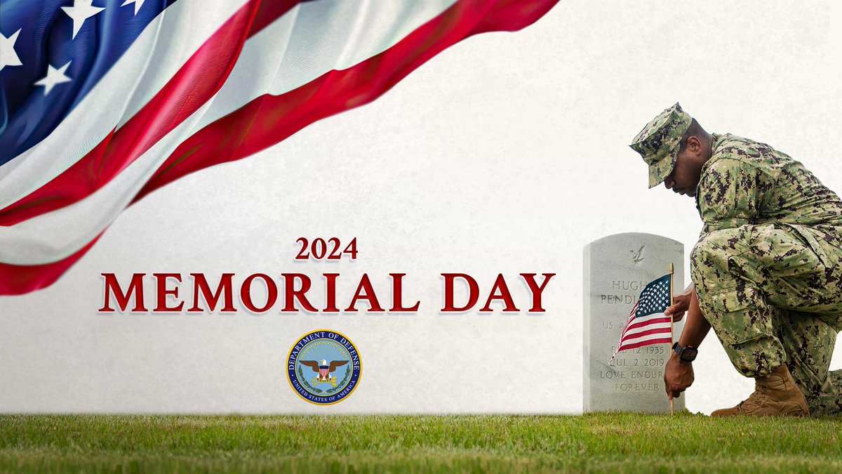 Today we take a moment to remember our fallen service members who paid the ultimate sacrifice in the name of freedom. You remain forever our heroes and in our hearts. Thank you.