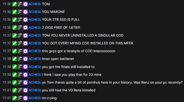 i'm crying bro <a href="/ZooMaa/">FaZe ZooMaa</a>'s PC is cooked 😭
