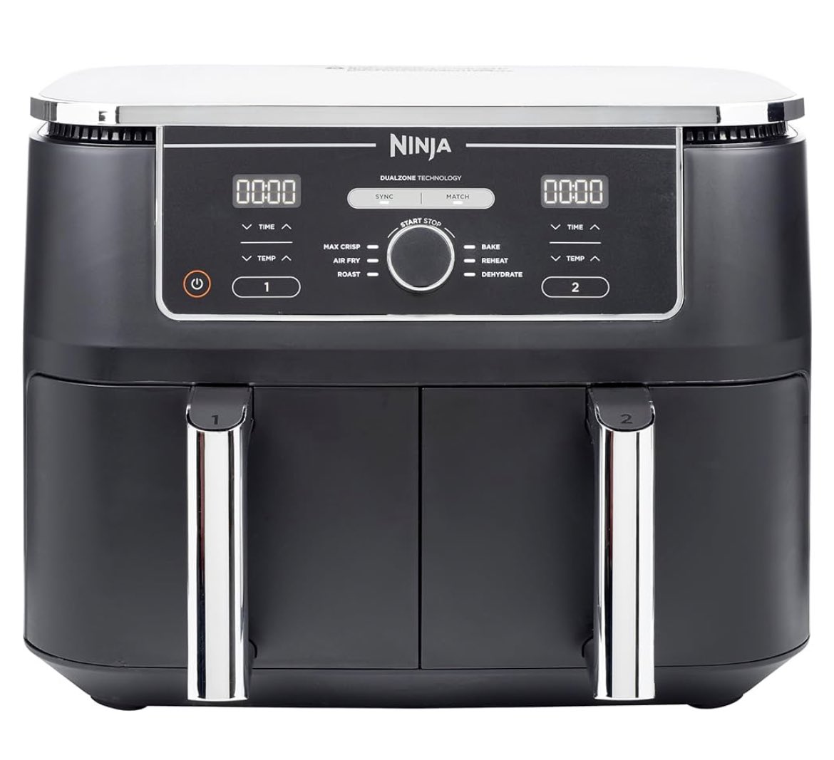 Get this large dual basket Ninja Air Fryer for ONLY £175.70! Check it out here ➡️ amazon.co.uk/dp/B09BZR9JFG/… # ad