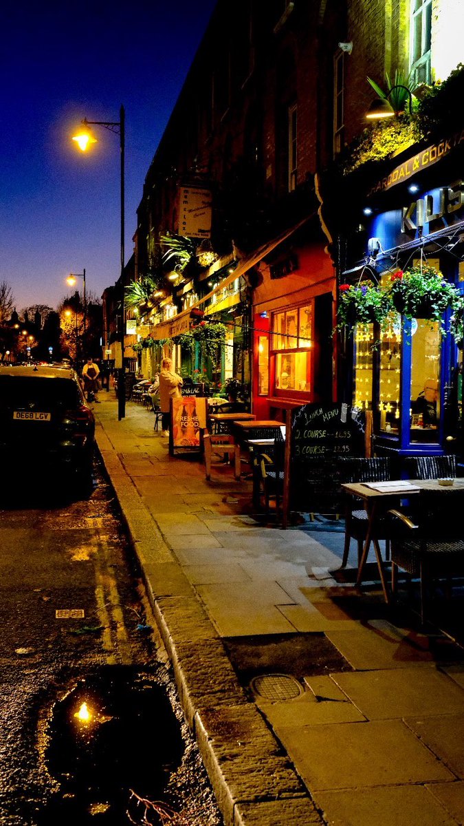 Night time in Islington Fuji xpro3 and velvia