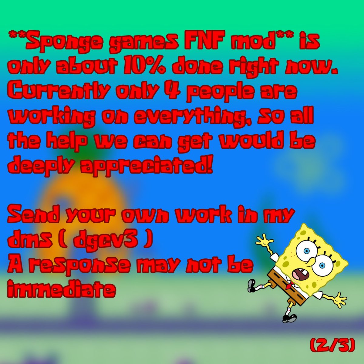 Spongebob’s Game Frenzy! (in development) tweet media