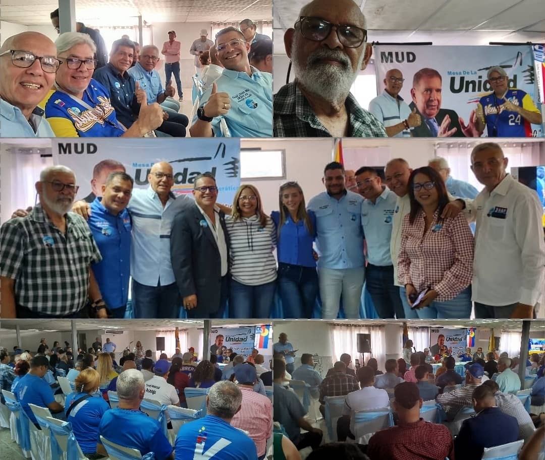 #25Mayo Sta Cruz de Aragua, celebrado el 1°.  Encuentro de Electos en cargos de representación popular de Aragua junto a la Plataf. Unit. Democrat. Regional, Partidos y la Central Institucional del @ComandoConVzla en apoyo a @EdmundoGU quien el #28J será el Presidente de Vzla.