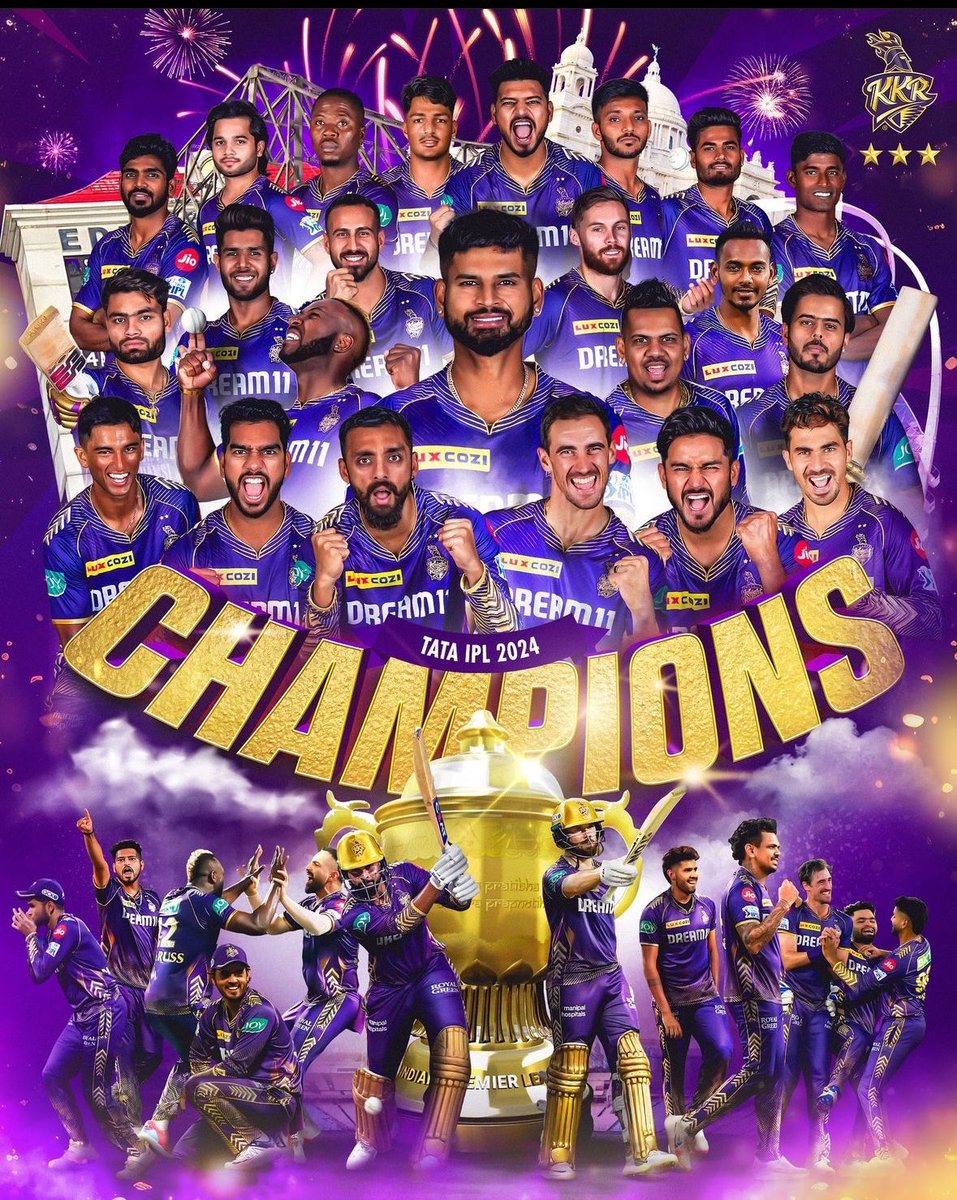 Capping off a perfect weekend double header. #GGMU #KKR