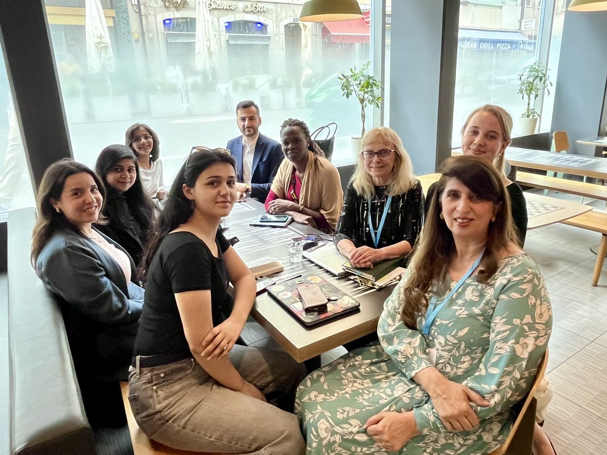 #WomeninGH delegation ready for #WHA77 💪 Women leaders from across our movement are ready for a week full of advocacy action to advance gender equity in health. Join us in our call for gender-responsive health systems and #GenderEqualHCW 👉 womeningh.org/wha77/