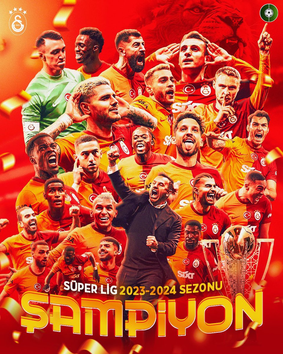 2024’de 24 ayar şampiyonluk.. 
🏆🏆🏆🏆🏆🏆🏆🏆🏆🏆🏆🏆🏆🏆🏆🏆🏆🏆🏆🏆🏆🏆🏆🏆 🔜 2025
Tebrikler #SAMPİYONGALATASARAY