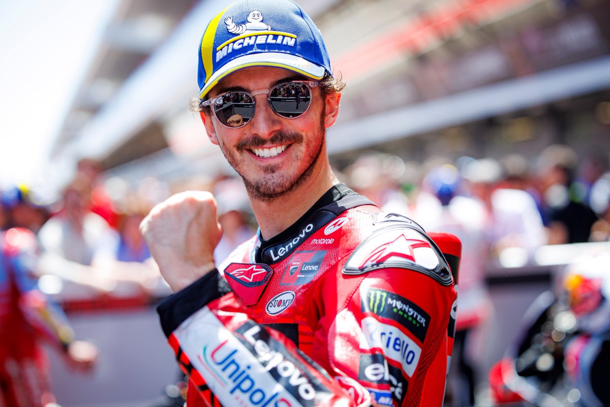 “Today’s win was a very important one, both for how things panned out yesterday and also for last year’s results at this track!” Bagnaia and Ducati Lenovo Team come out victorious in the #CatalanGP Sunday race: ducati.com/gb/en/news/bag… #ForzaDucati #DucatiLenovoTeam