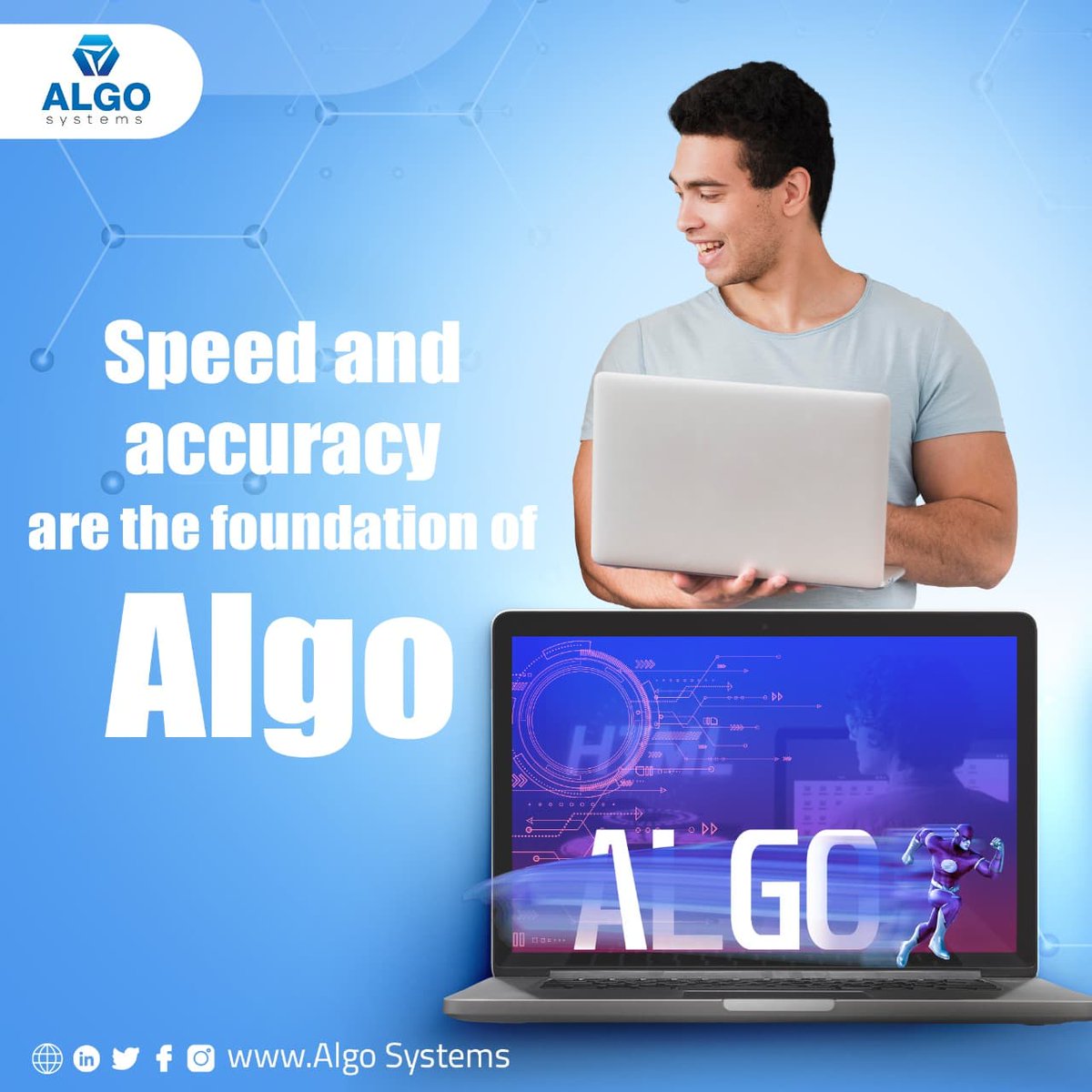 SystemsAlgo's tweet photo. Choose Algo systems today✨
 It provides you with high quality services, super speed, and support throughout the day.

Contact Algo today and let us make your vision a reality
Facebook: https://t.co/Imvpkfb9UH
Linked-in: https://t.co/TAQbJN59eg… https://t.co/XB70je3ZW9
