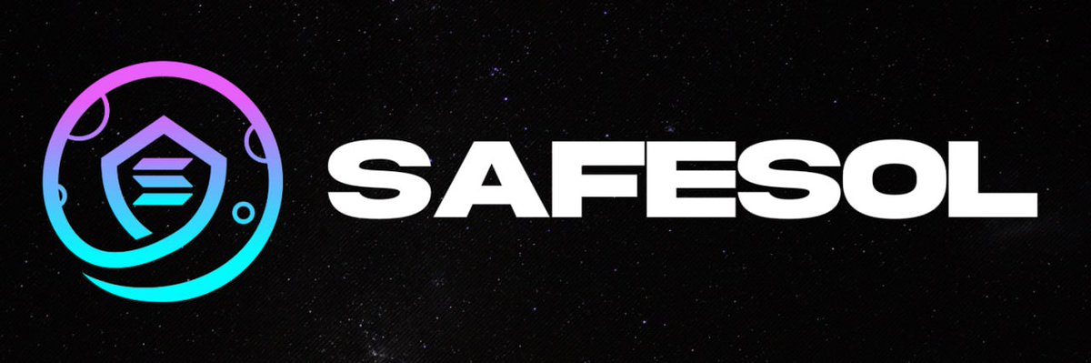 SafeSol | $SAFE   

SafeSOL is a reflection token on the Solana blockchain powered by the Token-2022 program giving 6% reflections in his own native token, $SAFE.  

We're bringing Safemoon back to $SOL.

#Solana #Safemoon #1000xGems #Crypto