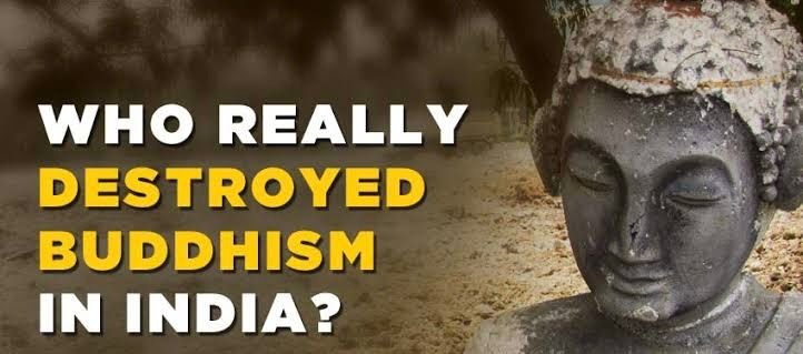 MNageswarRaoIPS's tweet photo. Buddhism survived because of Hindutva, and perished due to Islam

It is a truism that whenever a new religion is founded, its founder and followers not only draw upon the resources of the pre-existing religion but also usurp, nay destroy and convert, the followers and places of worship of the latter. What the Christianity and the Islam did to the pre-existing religions in Europe, Middle East, and elsewhere, the Jainism and the Buddhism did to the pre-existing Hindutva (aka Hinduism) earlier.

After conversion to Buddhism, Ashoka used political power and state resources to spread Buddhism far and wide. With the huge state patronage the Buddhists converted many pre-existing Hindu temples into Buddhist stupas, viharas and temples, just like the Muslims have been doing. They used enormous resources of the state to convert poor Hindus to Buddhism just like the Christians have been doing.

Take any major Buddhist stupa, vihara or temple, it is either a pre-existing Hindu Temple, or the Buddhists built them in the vicinity of popular Hindu Temples or Tirtha to take a religious piggy ride on Hindutva (aka Hinduism). To avoid cluttering, I cite hereunder only 3 representative examples of this standard Buddhist template.

GAYA, a Hindu tirtha:

Gaya is a Hindu tirtha since time immemorial. It is named after Gayasura who dwelt the area during the Treta Yuga. It is a major Hindu pilgrimage site especially for the piṇḍadāna ritual. The Ramayana and the Mahabharata mention about it. Prabhu Rama along with Mata Sita offered piṇḍadāna for his father Dasharatha.

The wandering Siddharth Gautama chose Gaya, the Hindu tirtha seeking spiritual enlightenment. Aśvattha or peepal is a sacred tree for Hindus and often referred to as Akshaya Vata. The peepal tree in the premises of Shiva Temple in Gaya blessed to be immortal by Mata Sita came to be known as Bodhi Tree after Buddha's enlightenment under it. After Ashoka embraced Buddhism, the ancient Shiva Temple in Gaya became Maha Bodhi temple and the ancient Gaya Tirtha became Bodh Gaya.

In the 12th century CE many temples of Gaya were destroyed by Mohammed Bhakhtiyar Khilji. While Hindus valiantly fought against the barbarians, the Buddhists either became Muslims or fled away.

SARNATH, a Hindu sacred place:

Sarnath is located about 10 kms northeast of Kashi Vishwanath Temple in Varanasi. The name ‘Sarnath’ is linguistic corruption of the word ‘Sarangnath’. Here, Bhagwan Shiva is known as ‘Lord of Deer’ or ‘Sarang Nath’ with an ancient Temple dedicated to him. Saranga in Sanskrit means deer. It is deer’s nature to jump and run in zig zag motion all over the place which is compared with mind's chanchalatva. In Hindu iconography Bhagwan Shiva holds the deer symbolising that he stabilises the mind of his devotees to attain yoga or union with the divine. There is a huge pond called ‘Sarangnath Kund’ adjoining the ancient the Sarangnath Mahadev Temple. It is a popular destination for pilgrims visiting Kashi.

Gautam Buddha chose this hugely popular and spiritual place visited by Hindus in droves from all over the world, to deliver his sermon and lure converts. The Buddhist structures built in Sarangnath aka Sarnath were patronised by Hindus and they survived till the advent of Islamic invasions.

Islamic invasions  brought massive genocidal plunder and destruction of India. According to the 13th-century Persian historian Hasan Nizami, nearly 1000 Temples in Ganga belt including Kashi and Sarnath were destroyed and mosques were raised on their foundations. Unlike Hindus, Buddhists could not fight back the Islamic marauders, and they either converted to Islam or fled away.

ANGKOR WAT, a Hindu Temple:

Angkor Wat in Cambodia is the biggest Hindu temple ever constructed, and the largest religious structure in the world, dedicated Bhagwan Vishnu. It was constructed by Khmer king Suryavarman-II in the 12th century CE on a site measuring 402 acres within the ancient Khmer capital city of Angkor. Buddhists usurped and transformed it into a Buddhist temple.

Why Buddhism disappeared from India?

Islamic invasions on India began around 700 CE. For 1300 years the Hindus fought heroically and were able to retard the Islamic aggressions and tame their religious misrule. Due to such heroic Hindu resistance for 1300 years, the invaders could not convert all Hindus to Islam though Hindus suffered massive losses in terms of demography, territory, and religious places.  We must remember that we are all Hindus because of the heroic struggle of our forefathers and their supreme sacrifices to protect and preserve Hindu dharma.

While such is the gallant history of Hindus, the Buddhists of Afghanistan, Turkmenistan, Tajikistan, and Kyrgyzstan and those surrounding areas could not fight against the Islamic invasions and became quickly Muslim in less than century. Why so?

Buddhism is a pacific religion. It emasculates its converts by extinguishing their fighting spirit which is essential for individual and collective survival. While Hindus continued to fight back the Islamic invaders, the Buddhists who are emasculated due to indoctrination in half-truths such as “अहिंसा परमो धर्मः” leaving out its crucial other part  “धर्महिंसा तदैव च:”, could not resist. So, they were either butchered, or converted to Islam, or they fled away. As a result of Islamic onslaught, as in other erstwhile Buddhist countries mentioned above, by the end of 12th century CE Buddhism had largely disappeared from India with the exception of the Himalayan region and isolated remnants in parts of India.

The post-independence official patronage to Buddhism, even though we are a secular polity, is entirely due to the Anti-Hindu mindset of the establishment which strangely is almost entirely populated by Hindus. Our national emblem, national flag, national calendar are all adopted from Buddhism in spite of the fact that India is the cradle of the great Hindu civilisation, which is the only surviving ancient religion and civilisation. With the official patronage and using public funds so many Buddhist religious structures are being constructed, old ruins rebuilt, and places named or renamed after Buddhist icons. The RSS-BJP government continues the same policies with more vigour and rigour.

It goes to the credit of Hindus that since its founding Buddhism flourished in India for several centuries during Hindu rule, but it could not survive even for a hundred years under Islam. Further, even after disappearance of Buddhists, the Hindus magnanimously protected and maintained the ruins of Buddhist stupas, viharas and temples for centuries and continue to do so. The benevolence of Hindus is unparalleled. Hindus respect Buddha by including him in their pantheon by according him the status of an avatar of Vishnu. मत्स्य कूर्मो वराहश्च नारसिंहोऽथ वामनः। रामो रामश्च कृष्णश्च बुद्धः कल्किश्च ते दशा:॥

Yet, so many Buddhists abuse Hindus and Hindutva (aka Hinduism) to camouflage their own shortcomings. They have no courage to call a spade a spade by holding Islam for destruction of their religion. They find the accommodative Hindus and Hindutva (aka Hinduism) benefactors as the soft target to vent out their frustrations by sparing their malefactors. That is the biggest tragedy.

स्वस्ति🙏
