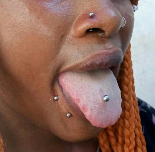 What comes to your mind when you see ladies with many piercings?