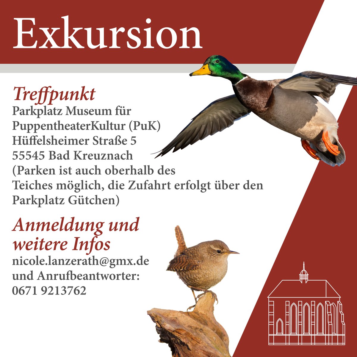 #Heimatkunde #Heimatkundeverein #Heimat #Natur #Naheland #Exkursion #Vogelschutz #Biodiversität #Naturschutzprojekte #Naturschutz #BadKreuznach #Eintrittfrei #Naturschutzprojekte #Vögel #Vogelbeobachtung #Naturerlebnis #Spaziergang #Schlosspark #Kauzenberg
Bildquelle: Adobe Stock