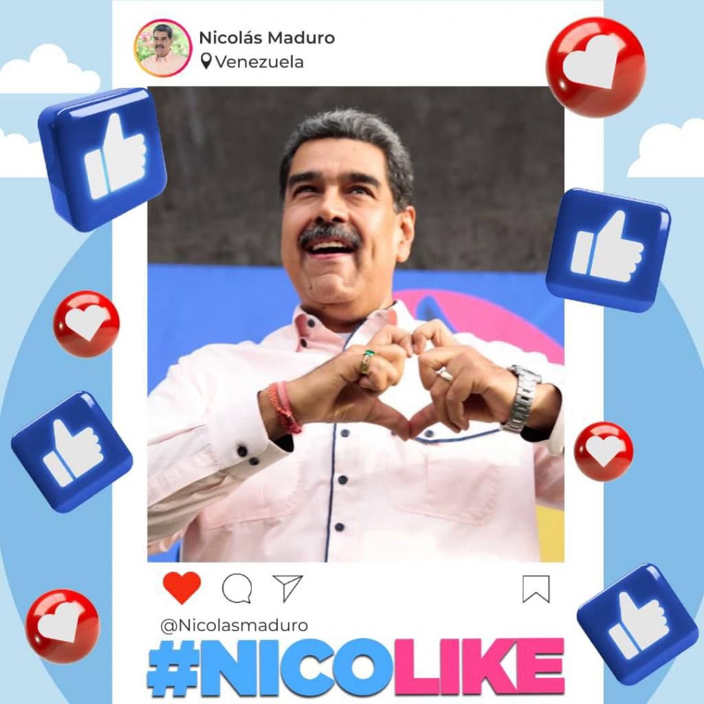 pinfantea's tweet photo. Demostremos el poder del pueblo en las redes sociales #YoSigoANicolasMaduro #nicolike @NicolasMaduro https://t.co/rDVSBZD4jF