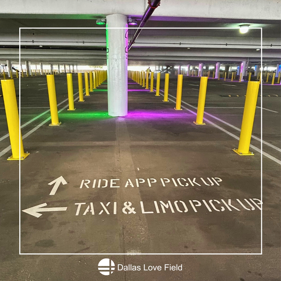 Using a rideshare to get home from DAL? 🚘📱 Keep in mind, that it's best to be near Level 1 of Garage B when requesting your Uber or Lyft to minimize cancellations. Safe travels! ✈️ #DALTravelTips