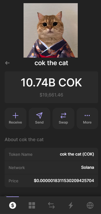 goxrilla's tweet photo. $COK is a no brainer. @catownkimono 
- 1st Cat Coin on Solana (NOV 23, 2023)
- Born 2 days after its sibling $WIF 
- Both birthed by the same deployer wallet @solanabateman 

Without a doubt $COK will be a blue chip in the coming months. Get it while it's still @ a 2M market cap. https://t.co/vtLky8ZnKz