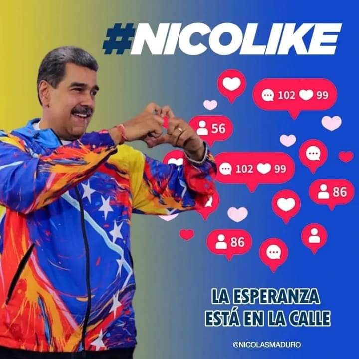 #nicolike Venezuela Venciendo La Censura!