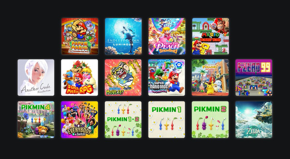 Nintendeal's tweet photo. how do you feel about these Nintendo games that released in the last twelve months ? https://t.co/3guiopeBpT