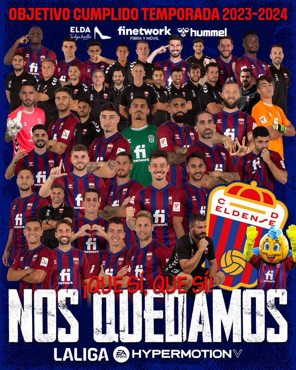 👊🏻 ¡Que sí! ¡Que sí! ¡Nos quedamos! 💙❤️

#AupaDeportivo #SeguimosSoñando