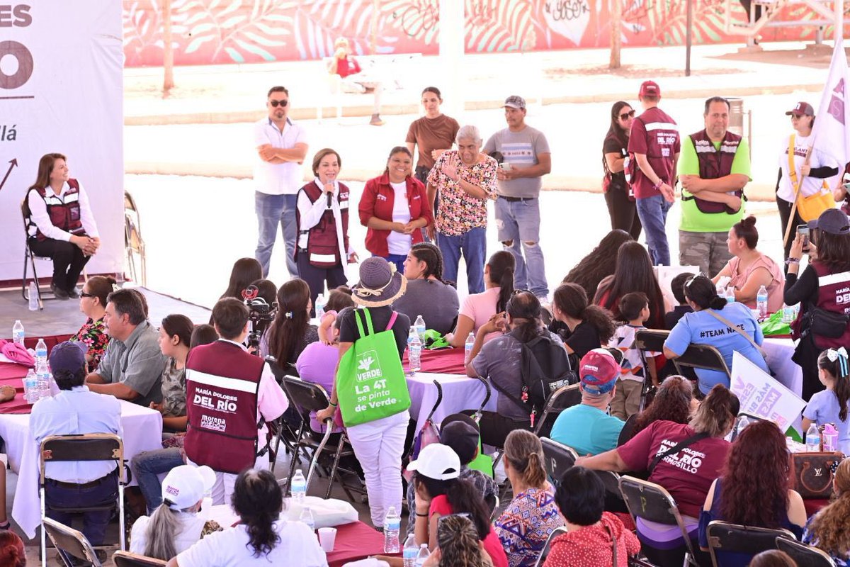 MaDoloresRio's tweet photo. Las vecinas y vecinos de la Cholla quieren que llegue la transformación a Hermosillo. 
Hoy en nuestra jornada de salud se acercaron para decirnos que contamos con su voto este 2 de junio. 

¡Gracias por el recibimiento, vamos a regresar, estaremos de manera permanente! 

#HermosilloMásAllá  #TrabajoMásVisión 
#SonoraEsGuinda #ActivadosPorSonora