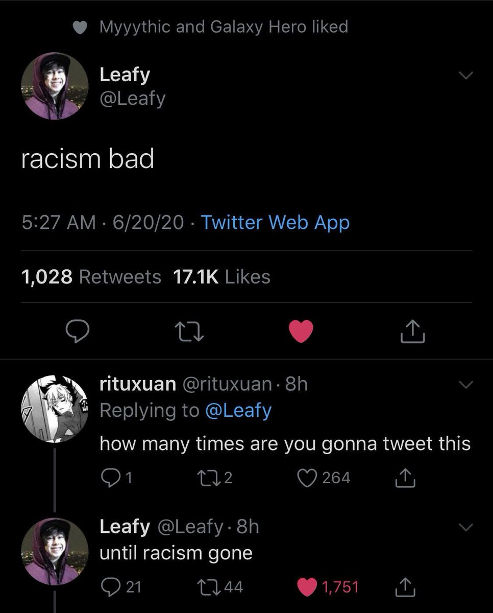 Racism is bad