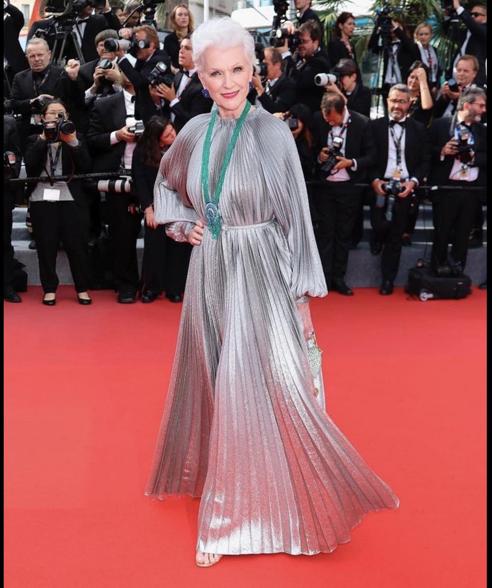 I’m missing the @Festival_Cannes this year, but have walked the red carpet three times. As I am not an actress in a movie, I respect their protocol. Models and celebrities should move quickly up the stairs. We are there to support the movie and the actors. Hope to return next