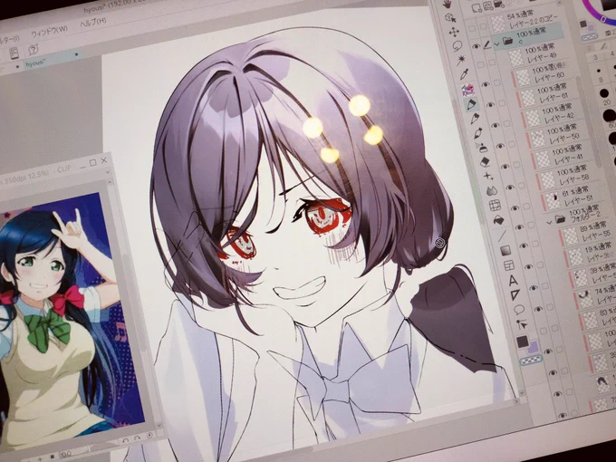 ひさしぶりにがんばってかいている 間に合うのか…?
