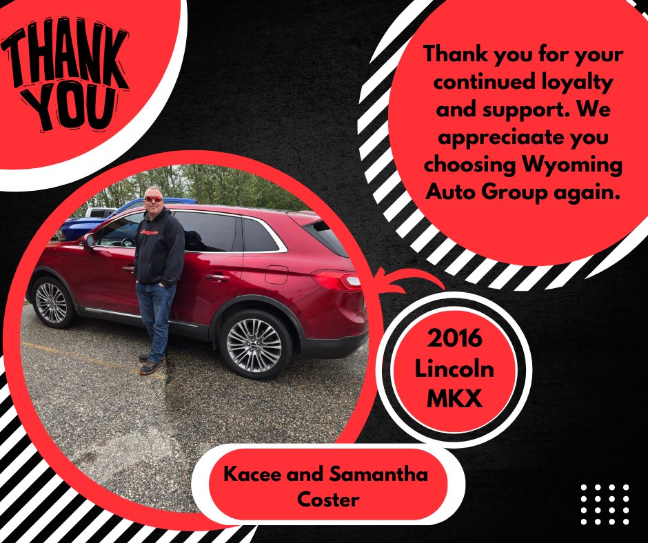 WyomingAuto's tweet photo. 🙌 #Lincoln MKX # #loyalcustomers #grateful #PowerofSanctuary #AlongfortheRide https://t.co/TQDWFjeqnW