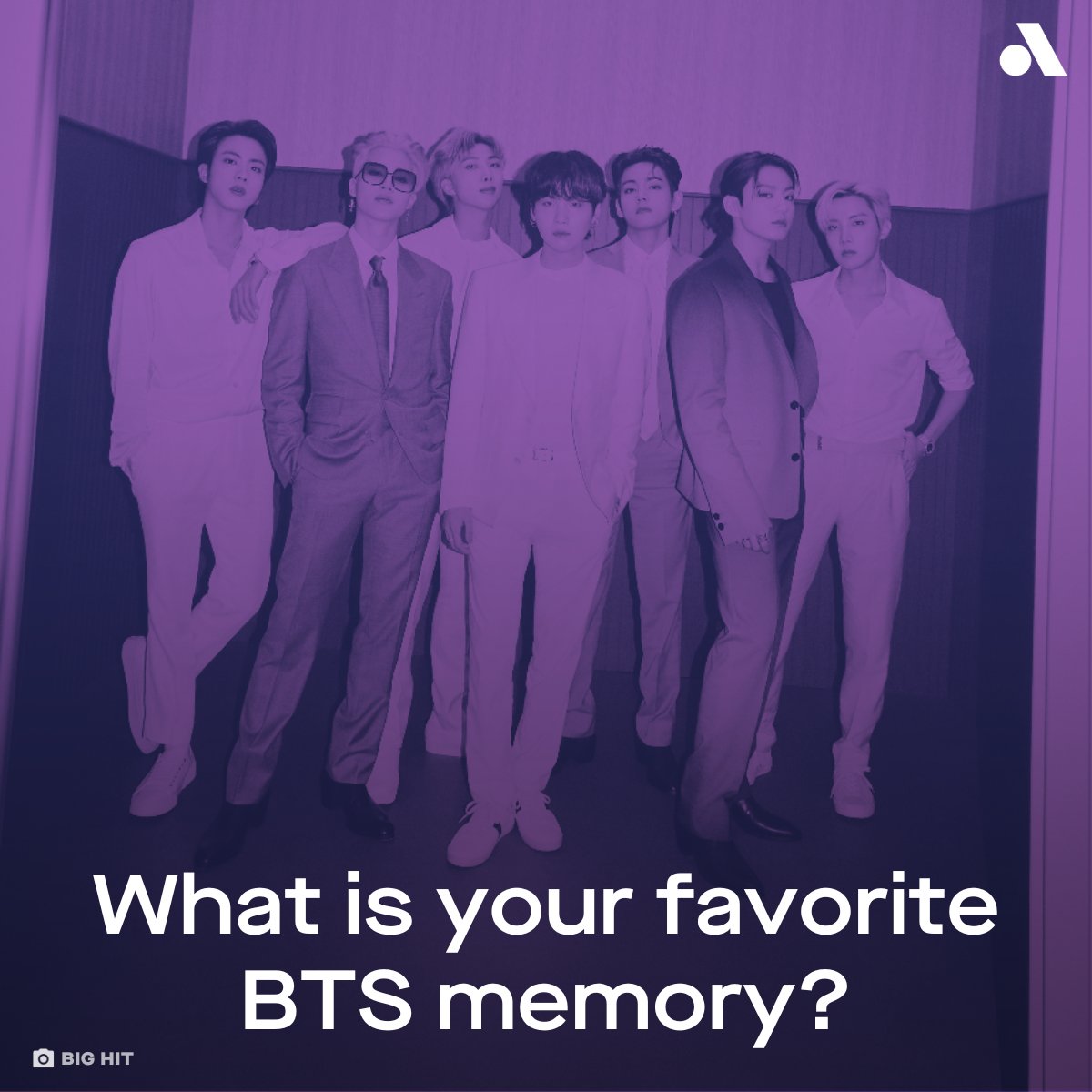 In honor of #AAPIHeritageMonth - Drop your fave 💜 @bts_bighit 💜 memory and turn up 'AAPI' Radio: auda.cy/AAPIRadio