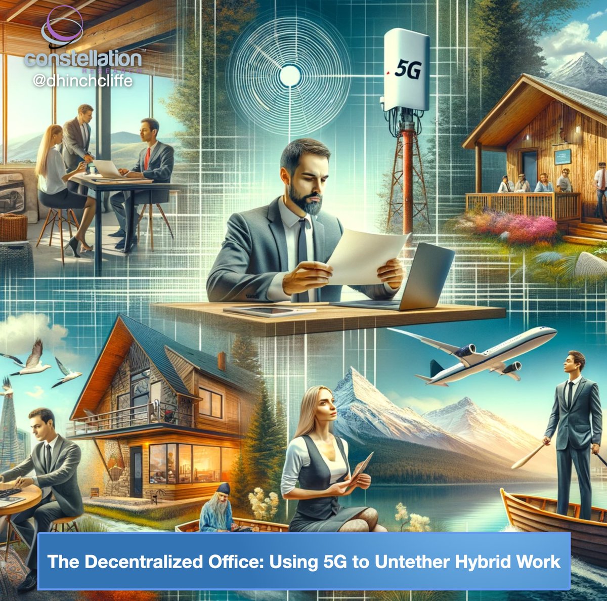 NEW RESEARCH: The Decentralized Office: Unleashing the #HybridWork Revolution with #5G My latest research report explores how IT depts. have key new resources at hand to enable seamless hybrid work at scale: conr.live/5G-Hybrid-Work… #digitalworkplace #employeeexperience #wfa
