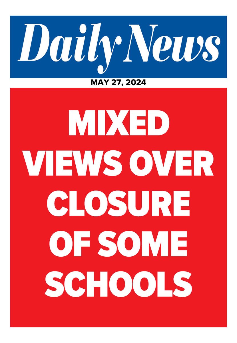 DailyNewsSA's tweet image. Top stories in our publication on May 27 #IEC #VoteRigging #KZN #DailyNews2000 #ECR #ECRBigWalk #Elections #Elections2024 #MKParty

iol.co.za/dailynews