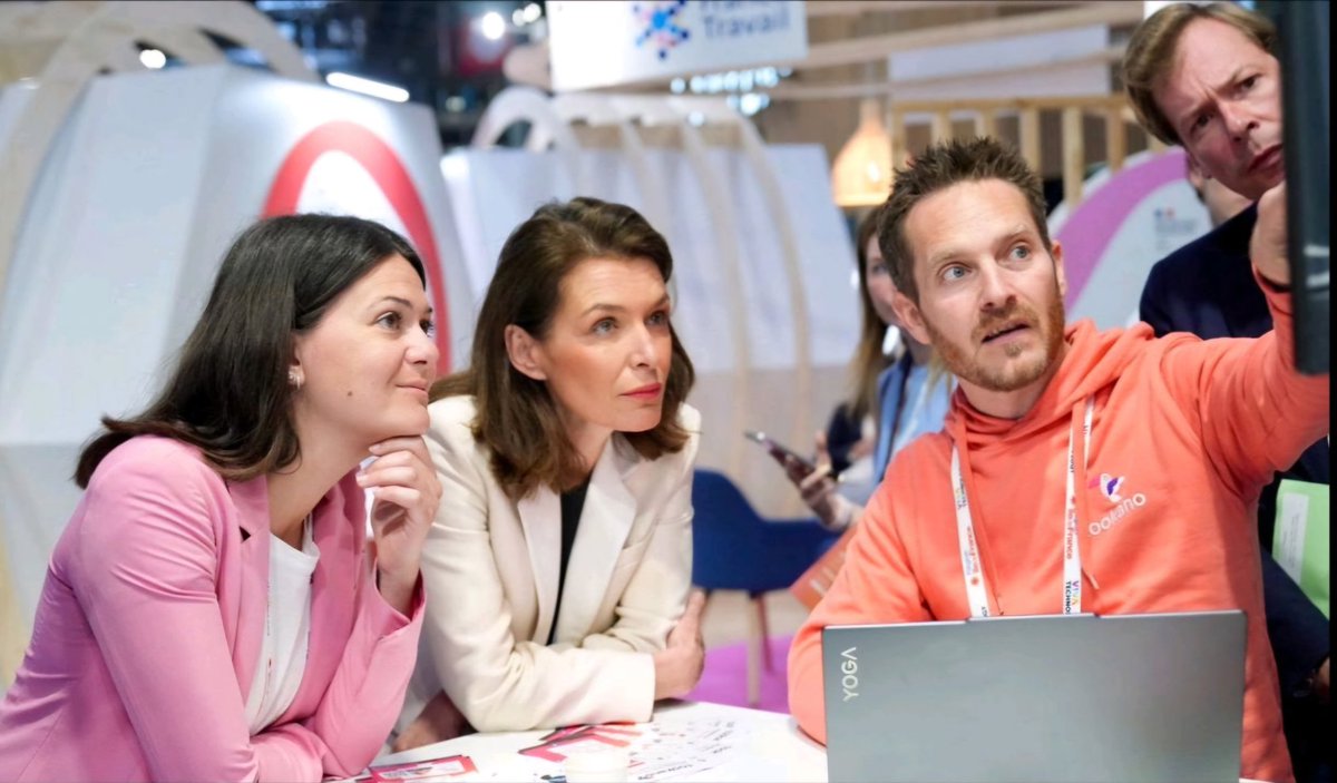 PhilippeAin's tweet photo. Très belle édition de #Vivatech 2024 avec @TookanoApp  aux côtés de la région @paysdelaloire  ! https://t.co/1W5fzEu4HT