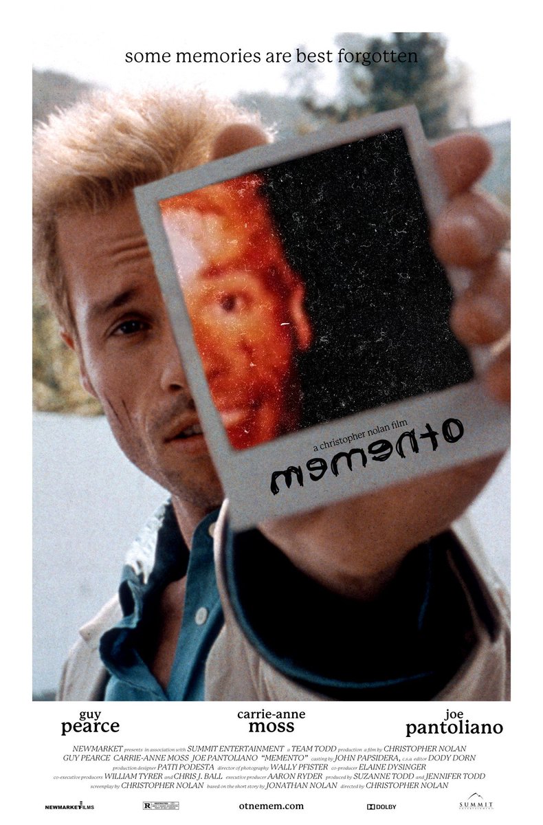 What are your thoughts on MEMENTO? Do you consider it to be Nolan's best film?