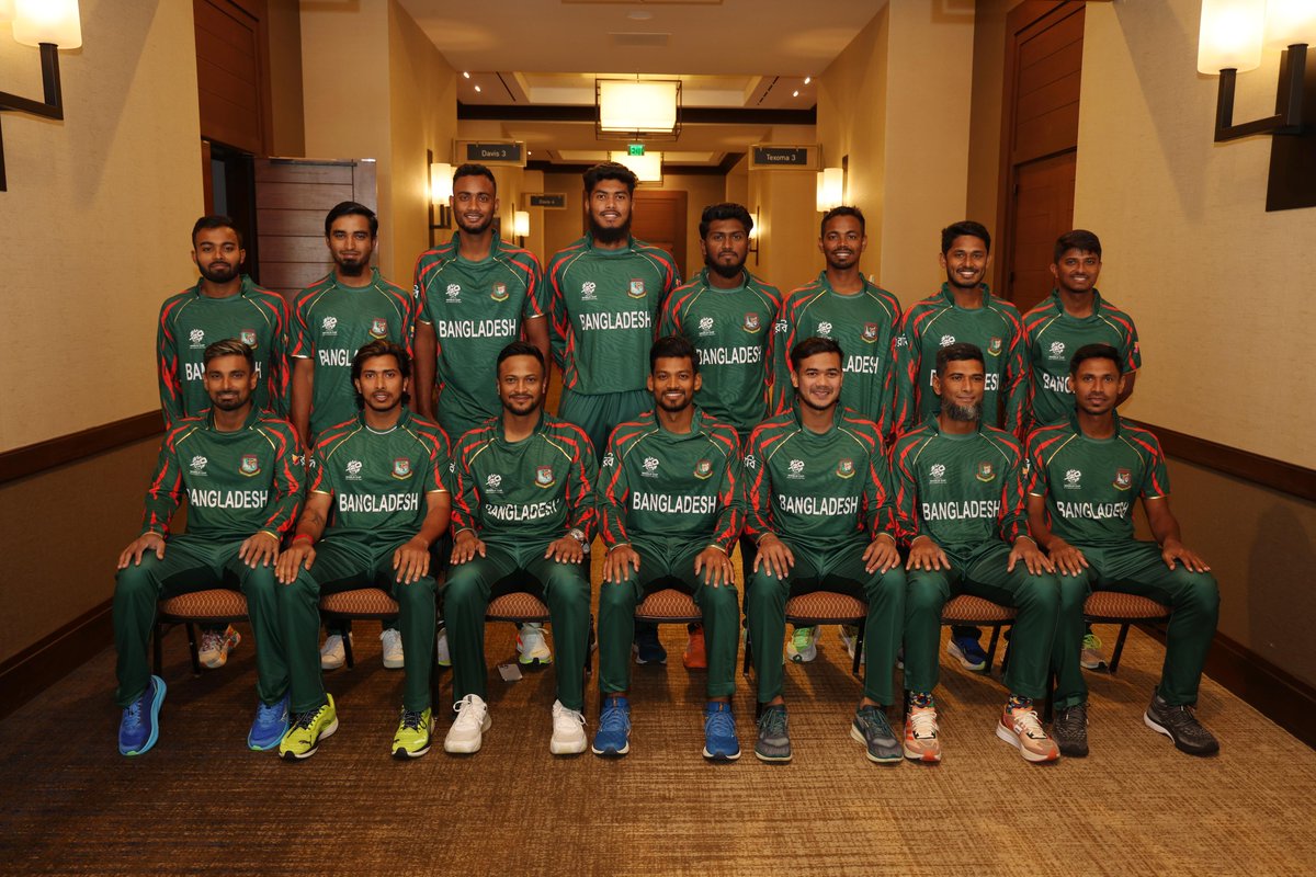 Looking good 🇧🇩 Bangladesh reveal their ICC Men’s #T20WorldCup 2024 playing kit 👌