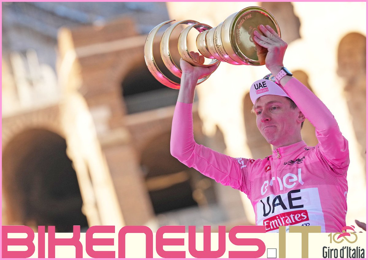 TADEJ POGACAR ha vinto il GIRO D'ITALIA edizione 107 - TIM MERLIER si è aggiudicato l'ultima TAPPA bikenews.it/it/giro-ditali…