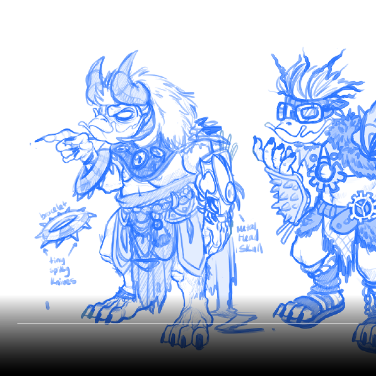 FallenLegacyGMS's tweet photo. Some more fascinating Lurker tribe concept explorations by the talented @TGS_jessa
Let us know your favourite in the comments down below.
#Jak4 #Jak3 #Jak2 #JakandDaxterTPL #JakandDaxter #Jak4FanGameProject #conceptart #Gameart #2Dconcept https://t.co/XDfr83SQTI