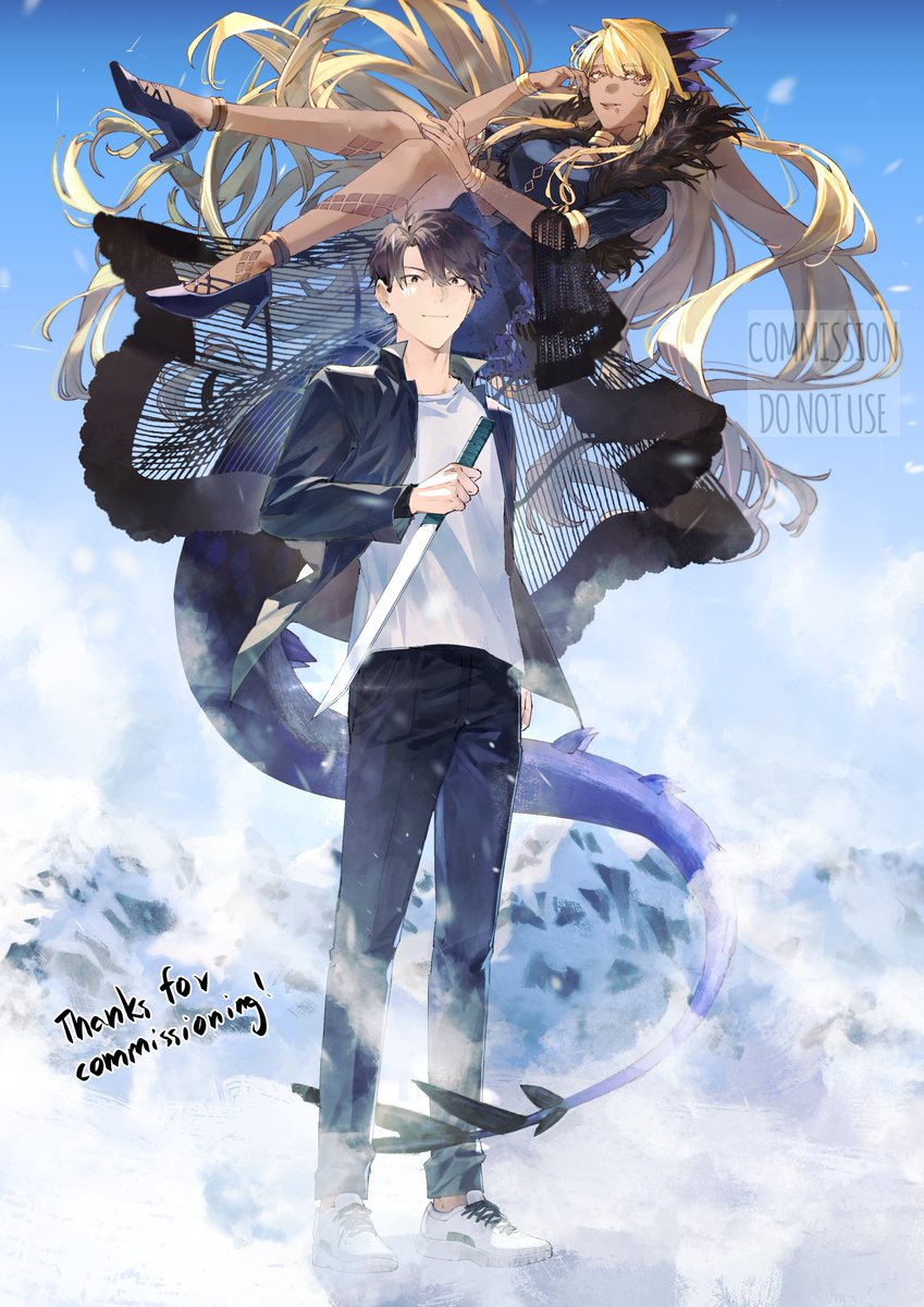 tote__tote's tweet photo. ✨Commission for @Wuhu_Danslam ! Thank you very much for commissioning meC: (character sauces in the description) https://t.co/SVVORrPIM0