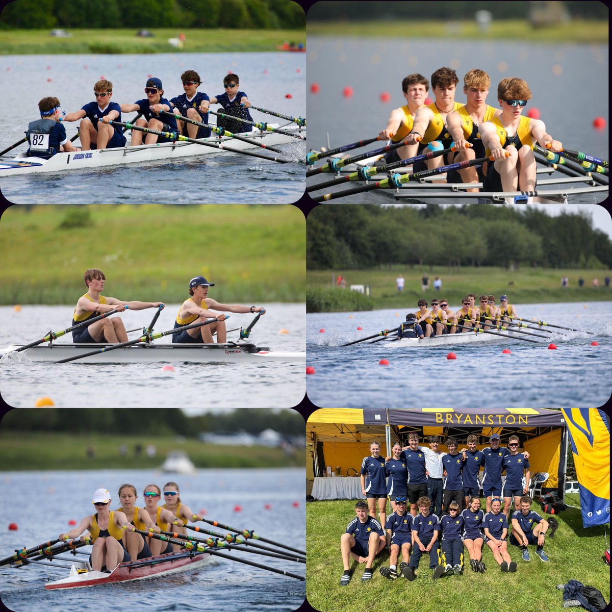 National Schools round up. 
J14 Boys quad - 20th
J15 Boys quad - 23rd
J16 Boys double - 20th
Champ Boys eight - 19th
Champ Girls quad - 15th

A great weekend of racing for the boat club with impressive performances from all squads. Well done to all the rowers! <a href="/SportBryanston/">Bryanston Sport</a>
