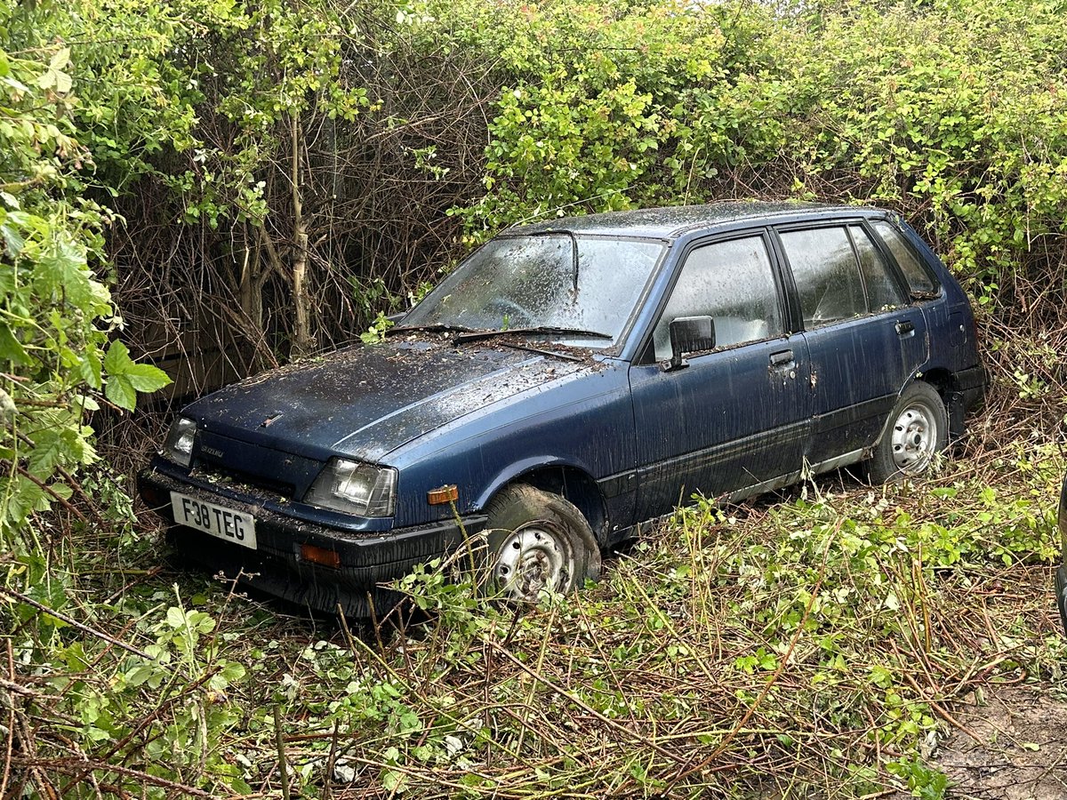 **HELP** If you know anyone interested in the Suzuki Swift, or any clubs, groups, etc., could you please let them know about this car. It was in our latest video and it could, possibly, be the last 1980’s Suzuki Swift 1.3 GL left in the UK. If not, at least one of the last.