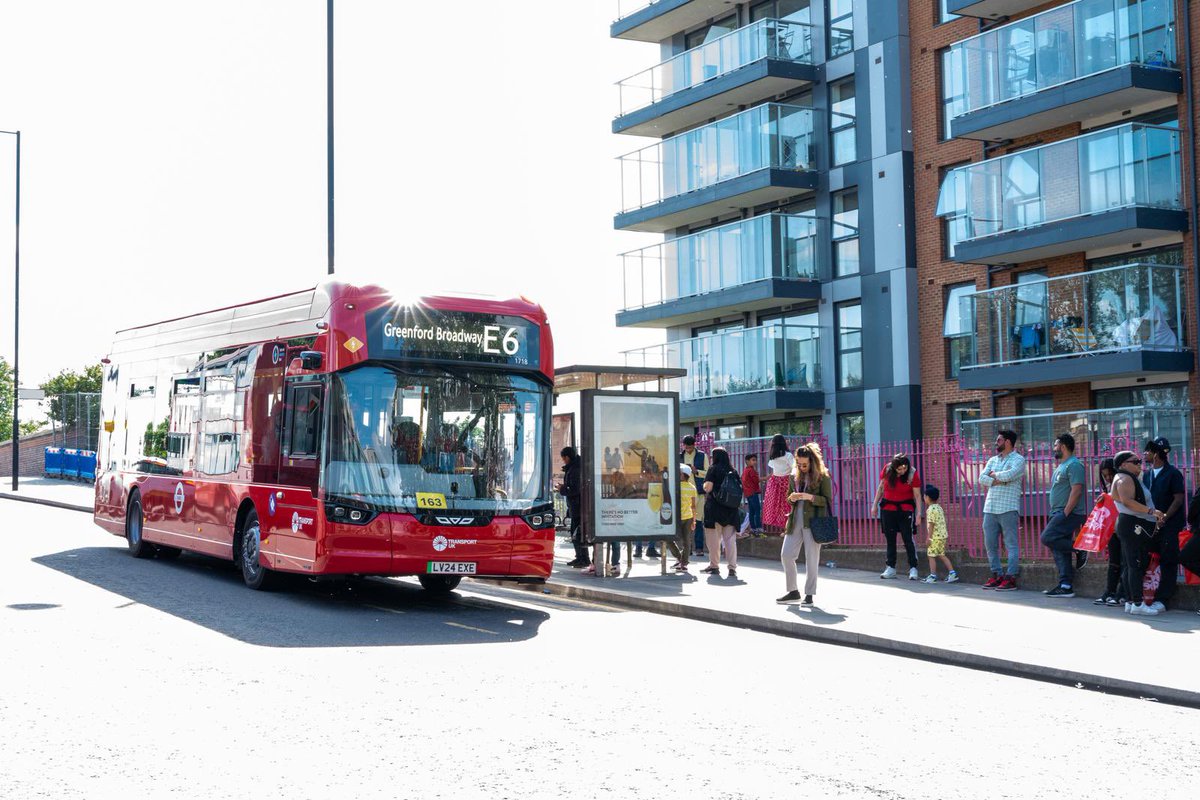 Yesterday, we mobilised route E6 (between Greenford Broadway &amp; Bull’s Bridge Tesco) with fully electric <a href="/Wright_bus/">Wrightbus</a> kites, with excellent feedback about the new buses from our customers. Well done to the team at Hayes depot for a seamless launch! Have you travelled onboard yet?