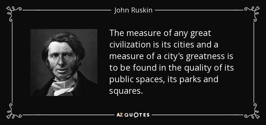 Lovely to bump into Michael Sheehan today, Council Parks Dept recent retiree. His farewell note to colleagues was this quote by John Ruskin. Council staff have come under criticism during the mayoral debates, let’s remember they too strive for better public service for #Limerick