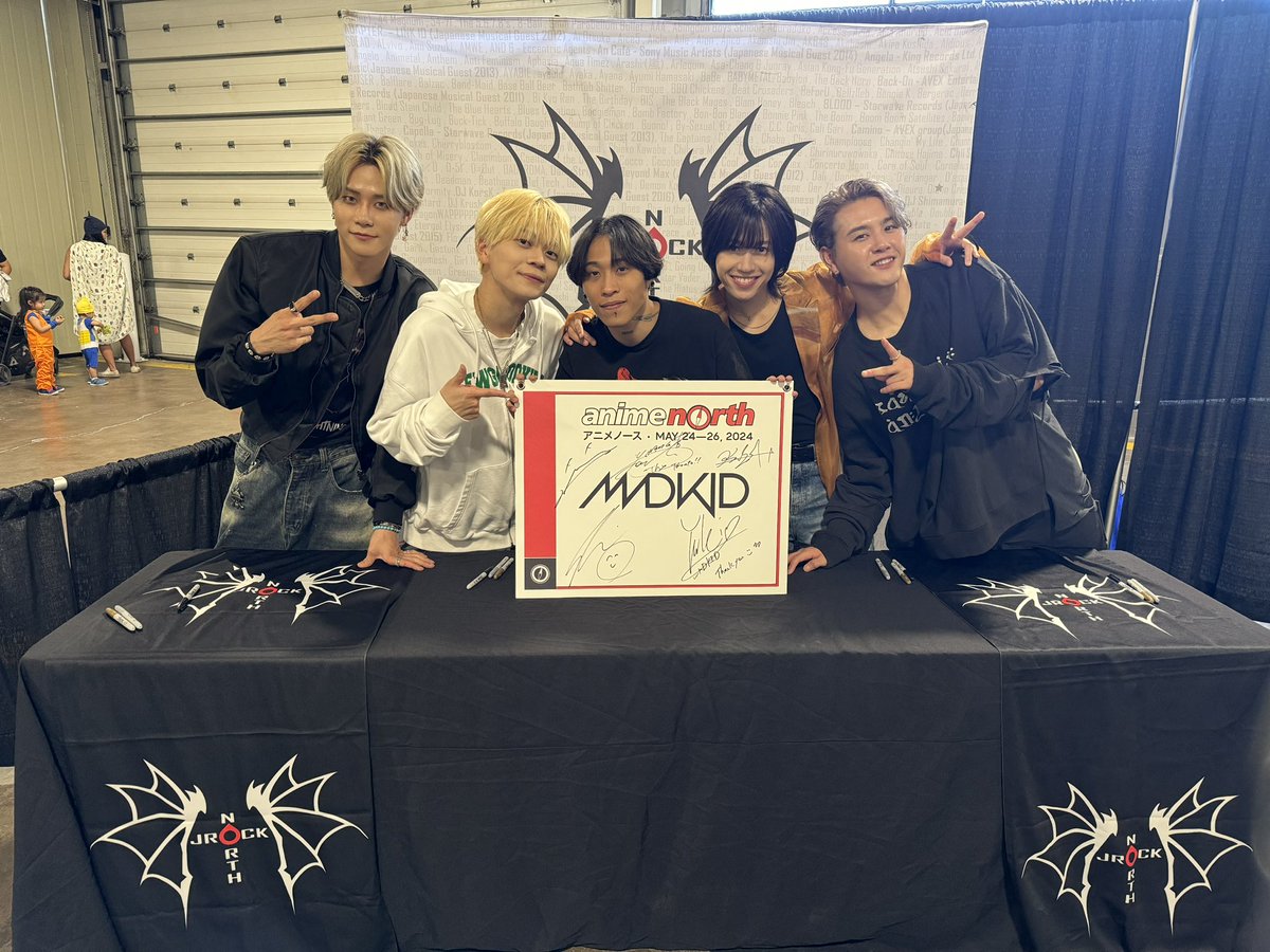 We've finished all of events at Anime North‼️ Thank you for an awesome time✨ We appreciate your support❗️ We 'll come back soon🌟 #MADKID