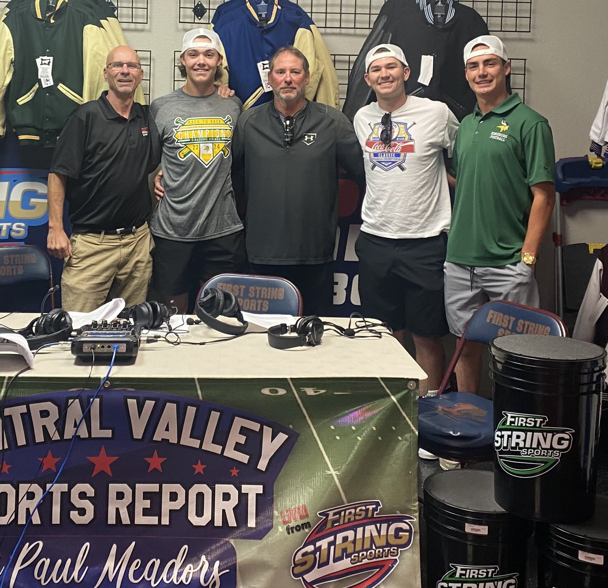 Paul Meadors (@paulmeadors) on Twitter photo Big thanks to Kingsburg baseball’s Gavin Ekizian, Coach Cranford, Gunnar Geringer and Bodhi Verners for coming on the show yesterday. Back to back D3 titles. <a href="/KHSBaseball_1/">Kingsburg Vikings Baseball</a> <a href="/EkizianGavin/">Gavin Ekizian</a> <a href="/BodhiVerners/">Bodhi Verners</a> Big thanks to Kingsburg baseball’s Gavin Ekizian, Coach Cranford, Gunnar Geringer and Bodhi Verners for coming on the show yesterday. Back to back D3 titles. <a href="/KHSBaseball_1/">Kingsburg Vikings Baseball</a> <a href="/EkizianGavin/">Gavin Ekizian</a> <a href="/BodhiVerners/">Bodhi Verners</a>