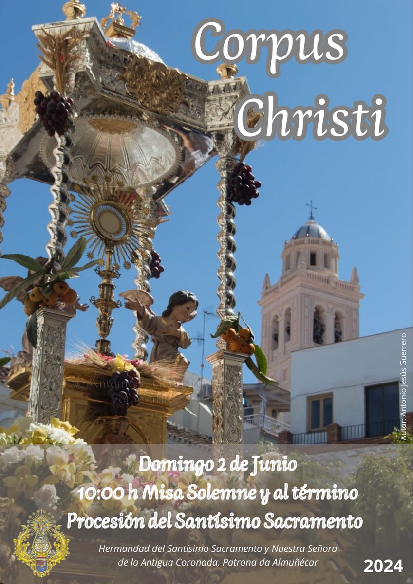 CORPUS CHRISTI ALMUÑÉCAR 2024:

whatsapp.com/channel/0029Va…