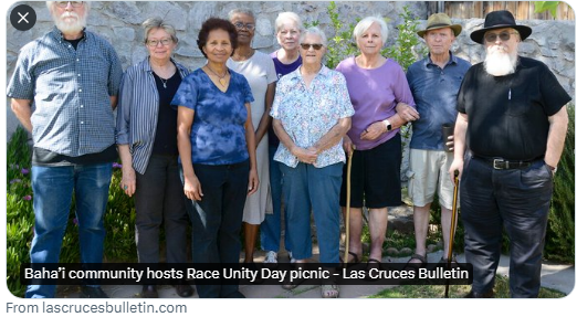bahaismexicali's tweet photo. .
La comunidad bahá'í organiza un picnic del Día de la Unidad Racial
La Asamblea Espiritual local bahá'í de #LasCruces, anunció el Picnic Anual de la comunidad: #RaceUnityDay - Día de la Unidad Racial q se llevará a cabo en junio.
@BahaiBIC #Bahai #Mexicali #FelizDomingo
. https://t.co/nXL5ACHH2g