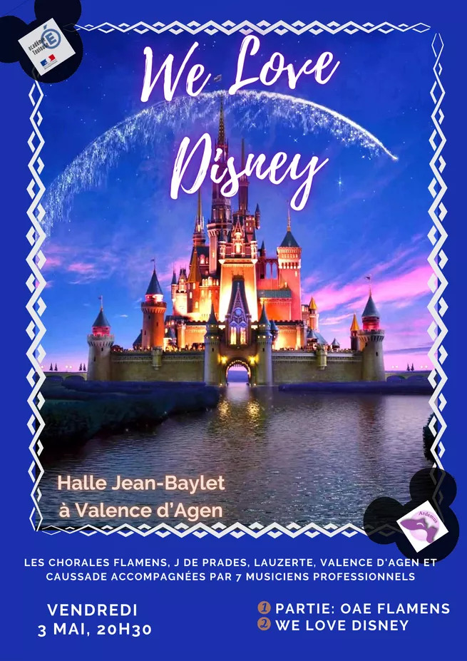 Chœur en fête sur des musiques pulsées : électro, disco et Disney ce soir pour les 3 concerts <a href="/AArdemus/">Association A.R.D.E.MU.S</a>  : les territoires de l'ac. de Toulouse sont au diapason #MusiqueToulouse <a href="/DAACToulouse/">DAAC Toulouse</a>