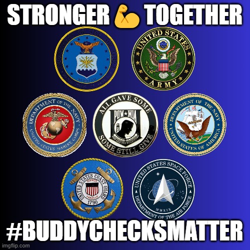 @okhomebody @DannyRubrigi @Mike9wood2 @flavet3b @Navychick94 @Eddie1Otero @gcanderson57 @DDG43USN @cinwall01 @HMCMret2001 @viars_charles 🇺🇸👊Stronger💪Together👊🇺🇸 A simple 'Repost' helps us to reach more Veterans🙏 Only together can we #EndVeteranSuicide 💪🇺🇸 🇺🇸 #BuddyChecksMatter 🇺🇸 Hope everyone has a good day🙏 Always reach out first. Together we can #turn22to0 💪🇺🇸 🇺🇸 🇺🇸🟢TY Charyl for #Buddy ✅👊🇺🇸