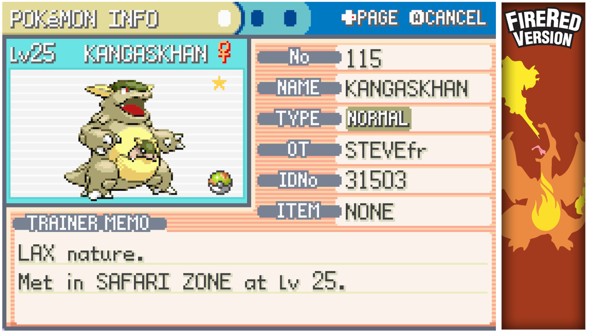 Shiny Safari Kangaskhan #6 is the one that stays!!!

After 331,455 total encounters & 40 phases, the final of the Safari Exclusive trio is mine. Three back to back 8% Kangaskhan is insane enough! 

(110/386 - Gen 3 Shiny Living Dex) 28% complete