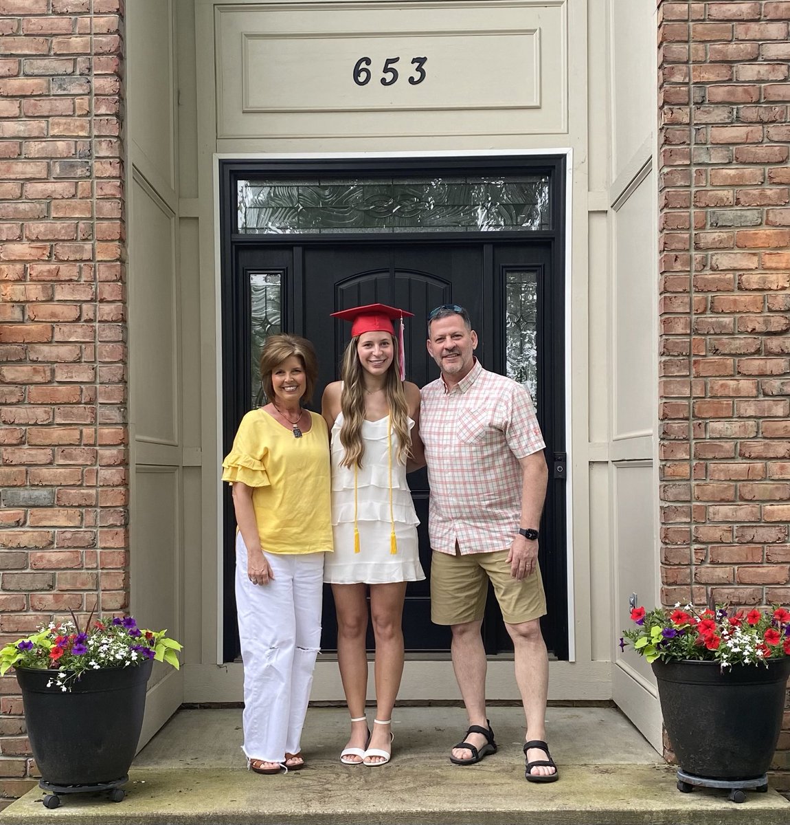 Wads1107's tweet photo. Congrats to our youngest. Excited about her next chapter at the University of Cincinnati!  Go Bearcats! https://t.co/v2obanrjij