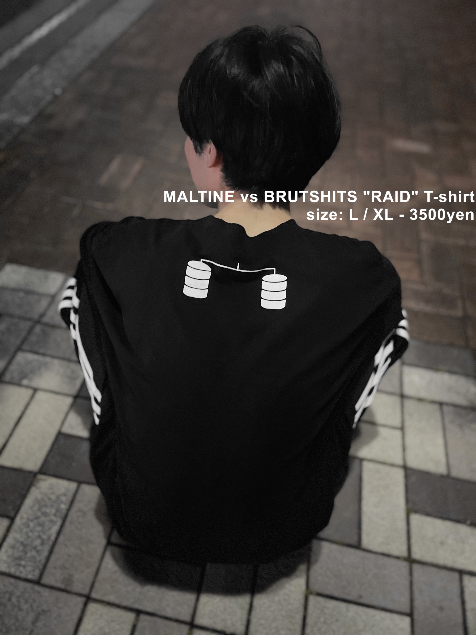 美品 Maltine Records ロンT サイズS マルチネ・レコーズ Maltine Records 10周年記念イベント「天」